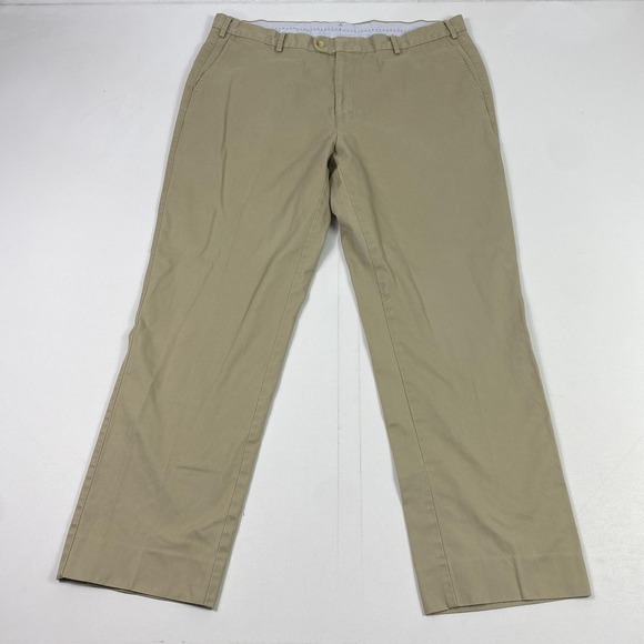 Peter Millar Pants Mens 40x32 Flat Front Straight Leg Chinos Casual Dress Golf